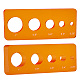 outil d'insertion d'oeil de sécurité en acrylique pour la fabrication de jouets(TOOL-WH0051-73C)-1