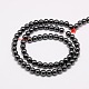 Non-magnetic Synthetic Hematite Beads Strands(X-G-E133-4C)-1