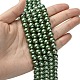 Eco-Friendly Dyed  Glass Pearl Round Bead Strands(HY-A002-8mm-RB074)-4