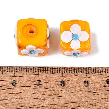 Handmade Bumpy Lampwork Beads(LAMP-Q039-14B)-4