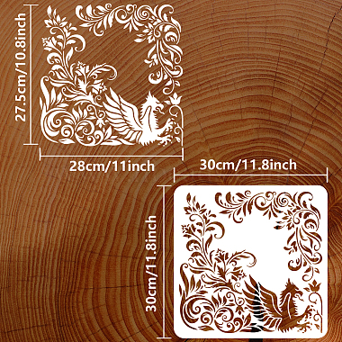 PET Hollow Out Drawing Painting Stencils(DIY-WH0391-0762)-2