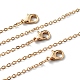 6Pcs Iron Cable Chains Necklaces for Women(MAK-YW0001-05)-2