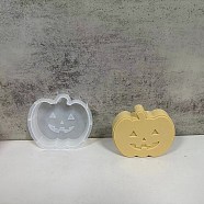 Halloween Theme Candles Silicone Molds, Epoxy Resin Candle Making, Pumpkin, 95x106x24mm(SIL-B075-07B)