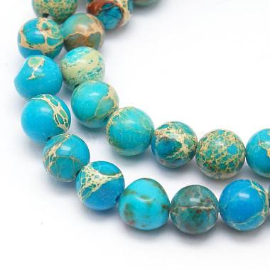 Natural Imperial Jasper Beads Strands(G-I122-10mm-10)-4