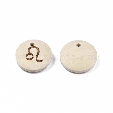 Laser Out Wood Pendants(WOOD-S053-51C)-3