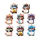 Printed Alloy Enamel Pendants(FIND-G118-01G)-1