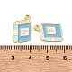 Golden Plated Alloy Enamel Pendants(X-ENAM-Z017-12G-01)-3