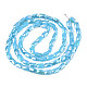 Electroplate Opaque Solid Color Glass Beads Strands(EGLA-N002-25-A04)-2