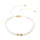 Ensemble de bracelets de perles tressées en fil de nylon réglable(BJEW-JB06450)-2