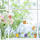 8 Sheets 8 Styles PVC Waterproof Wall Stickers(DIY-WH0345-090)-5