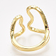 Brass Micro Pave Cubic Zirconia Cuff Rings(RJEW-S044-042)-3