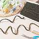 25M Polyester Centipede Ribbon(OCOR-WH0078-94C)-4