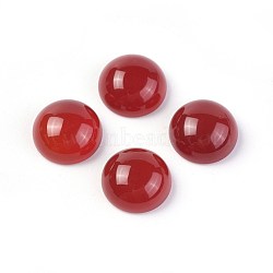 Natural Carnelian Cabochons, Half Round, 10x4~5mm(X-G-F608-04C-04)