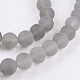 Natural Grey Agate Bead Strands(X-G-H055-10mm)-3