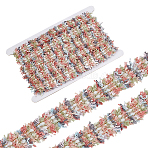 5 Yards Polyester Ribbon, for Garment Accessories, Coconut Brown, 1~1-1/8 inch(26~28mm)(OCOR-FG0002-68B)