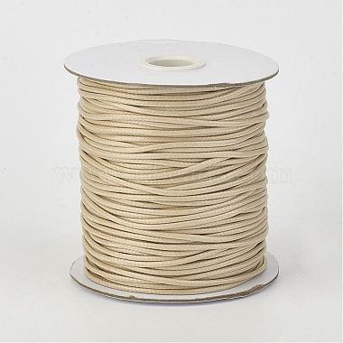 1.5mm BurlyWood Waxed Polyester Cord Thread & Cord