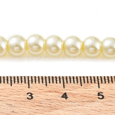 Chapelets de perles rondes en verre peint(X-HY-Q003-6mm-21)-4