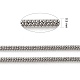 3.28 Feet 304 Stainless Steel Round Snake Chains(X-CHS-K001-06)-2