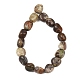 Natural Flower Agate Beads Strands(GG-CBA787B-A34)-5