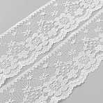 Polyester Ribbon for Jewelry Making, White, 2-3/8 inch(60mm)(OCOR-WH0003-060B)