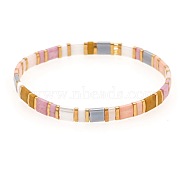 Rainbow Bohemian Style Original Design Fashion Tila Beaded Bracelet for Women.(RM1844-29)