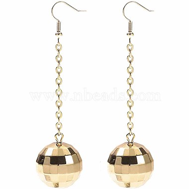 Round Stainless Steel Earrings