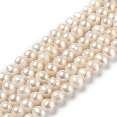 Bisque Potato Pearl Beads