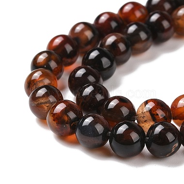 Natural Agate Beads Strands(G-D845-02-6mm)-4