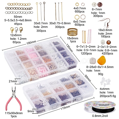 DIY Earring Making Kits(DIY-YW0004-53)-3