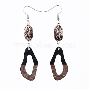 Resin & Wood Dangle Earrings(EJEW-JE03469-01)-2