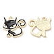 Alloy Enamel Kitten Pendants(X-PALLOY-T056-71A)-3