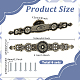 Flower Zinc Alloy Drawer Handle(FIND-WH0366-397AB-03)-2