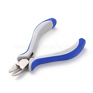 Carbon Steel Jewelry Pliers Side Cutter for Jewelry Making Supplies, Ferronickel, 5.8cmx11.5cm(P006Y)