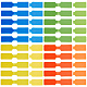 40Pcs 4 Colors Nylon Hook & Loop Cable Labels(AJEW-GF0007-31)-1