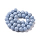 Natural Angelite Beads Strands(G-G840-03-12mm)-6