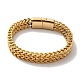 PVD Vacuum Plating 201 Stainless Steel Wheat Chain Bracelets for Women Men(BJEW-H612-06B-G)-1