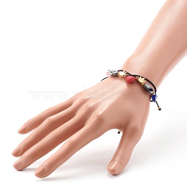 Magnetic Heart Clasps Bracelets Set for Best Friendship Sisters(BJEW-JB06765)-3