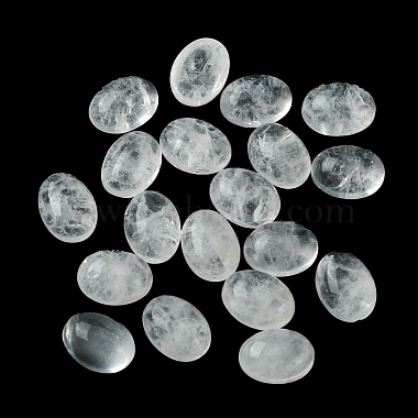 cabochons en cristal de quartz naturel(G-A094-01B-61)-2