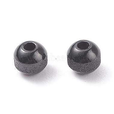 Textured 304 Stainless Steel Beads(STAS-P306-01D-EB)-2