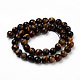 Natural Tiger Eye Beads Strands(G-Q462-84-6mm)-3