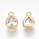 Messing Zirkonia Charme(X-KK-S350-089G)-2
