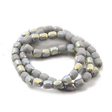 brins de perles de verre imitation jade givré(GLAA-P058-08A)-3