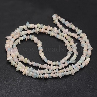 Chips Natural Colorful Morganite Beads Strands(G-N0164-59)-3