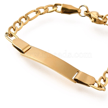 304 Stainless Steel Kids Bracelets(BJEW-M233-07G)-2