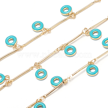 Brass Bar Link Chains(CHC-I027-10B)-2