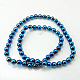 Non-Magnetic Synthetic Hematite Beads Strands(X-G-C019-6mm)-2