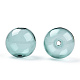 Perles de globe en verre borosilicaté soufflé transparent(GLAA-T003-09E)-1