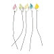 Ceramic Leaf Stems with Iron Stem(PR-CBAD4A8-04)-1