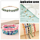 60Pcs 2 Style Brass Beads(KK-AR0003-12)-4