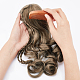 PP plastique longue ondulée coiffure bouclée poupée perruque cheveux(DIY-WH0304-260)-4